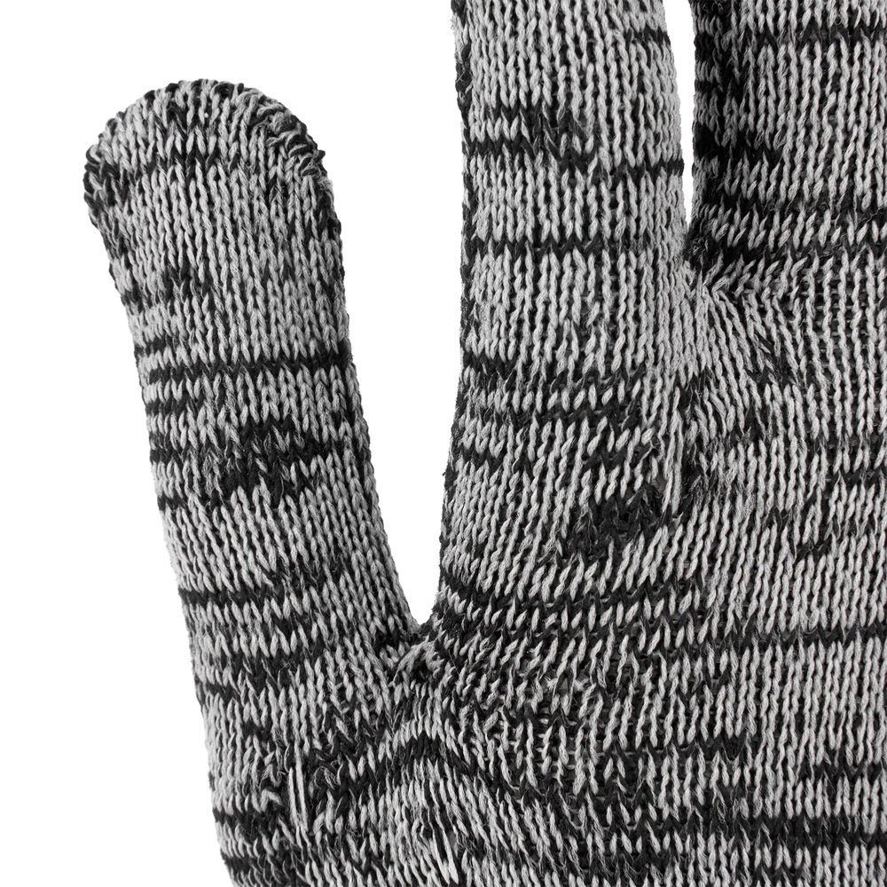 Перчатки х/б, меланж, ПВХ покрытие, Точка, 10 класс (67789)