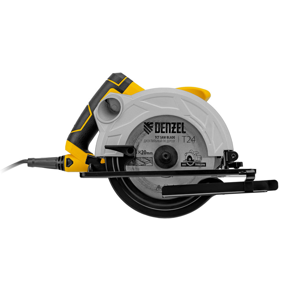 Пила циркулярная CS-165, 1200 Вт, 165 мм Denzel (27301)