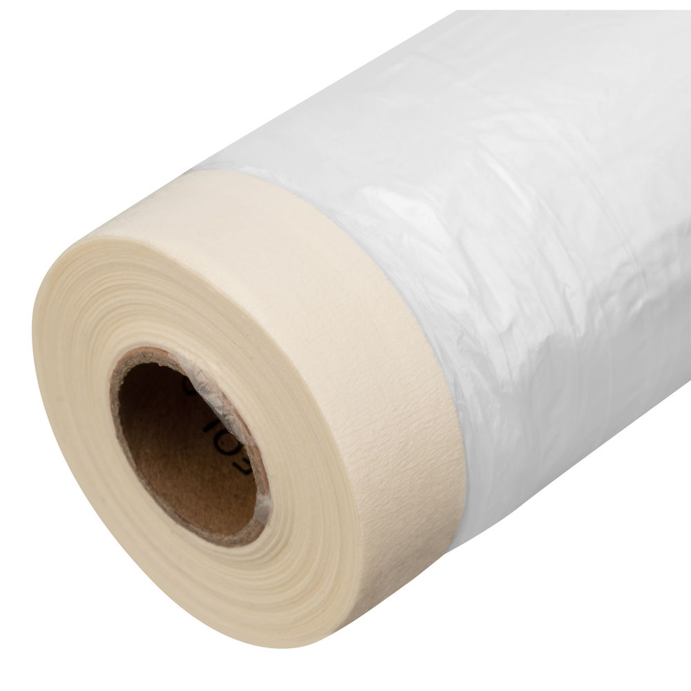 Пленка защитная с клеящей лентой, 550 мм х 15 м Matrix (88750)