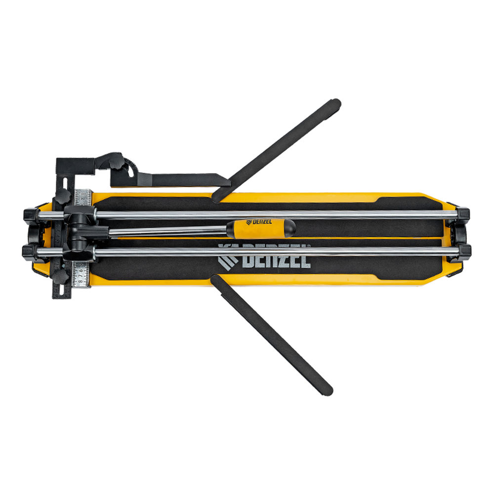 Плиткорез 600х14мм, цельнометал. напр., каретка на подш., стальная станина, рукоятка-пенал Denzel (877008)