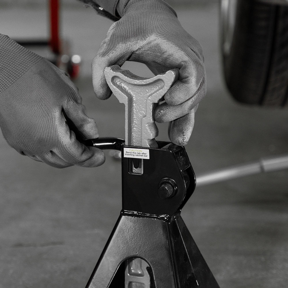 Подставки под машину регулируемые, 2 т, H подъема 275-420 мм, 2 шт Matrix (51620)