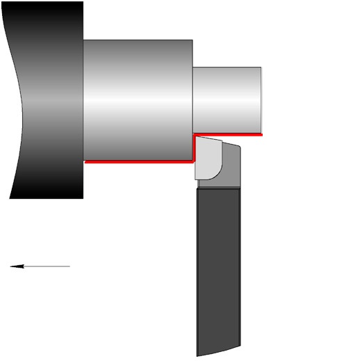 Резец токарный проходной упорный прямой ГОСТ 18879-73 20х16х140 Т15К6 КИЗ