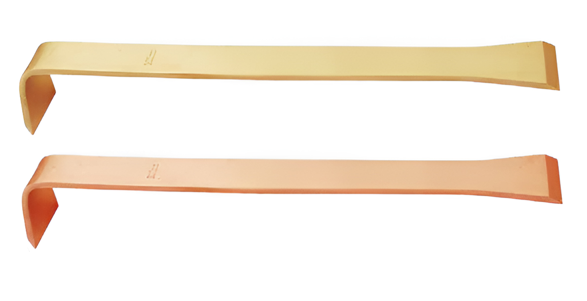 Шабер двусторонний Г-образный 39x250 сплав BeCu 207-1002, HORTZ