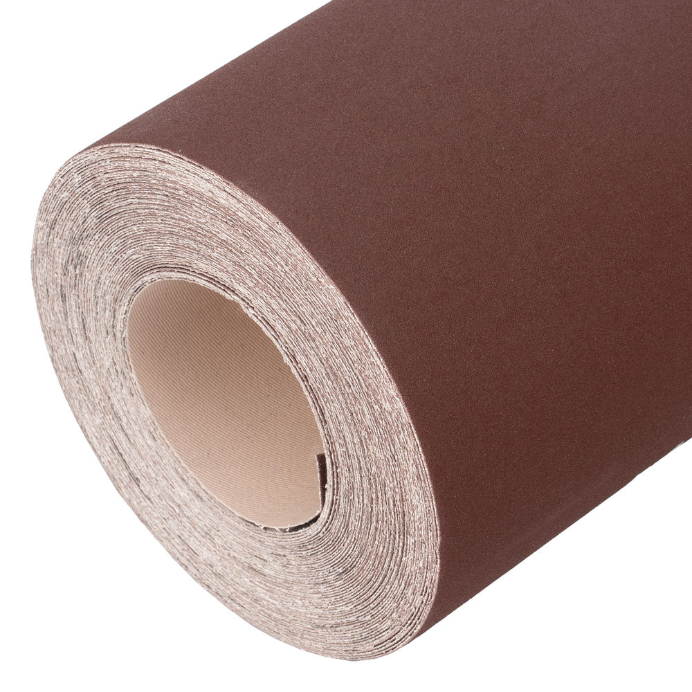 Шкурка на тканевой основе, KK18X W, зернистость 10Н(P 120) бобина 200 мм х 20 м, водостойкая, БАЗ (75258)