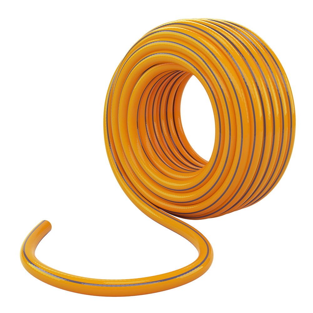 Шланг поливочный армированный, 3-х слойный, Standard 3/4, 25 м, Luxe Palisad (67657)