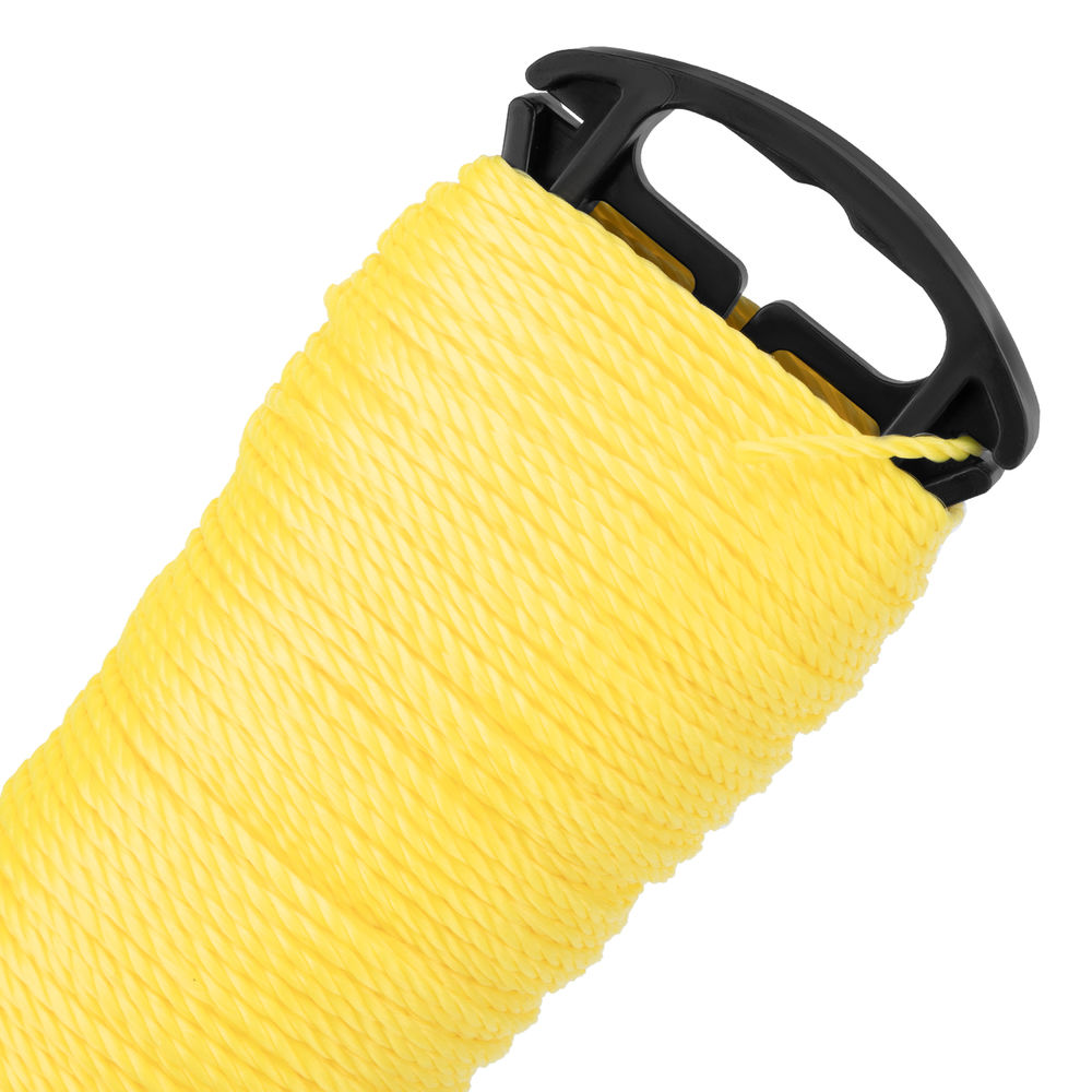 Шнур Нейлоновый разметочный на катушке c ручкой D 1.5 мм, 50 м Matrix (84822)