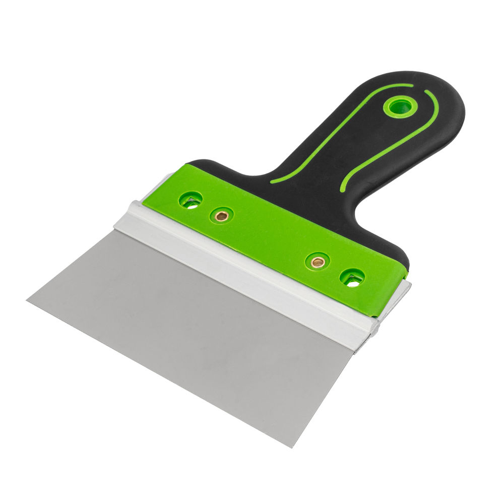 Шпатель фасадный, нержавеющая сталь 420S45, 150 мм, 2-компонентная ручка Сибртех (85590)