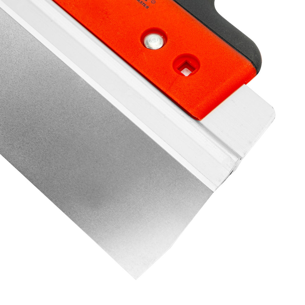 Шпатель фасадный из нержавеющей стали, 200 мм, узкое полотно, двухкомпонентная ручка Matrix (85513)