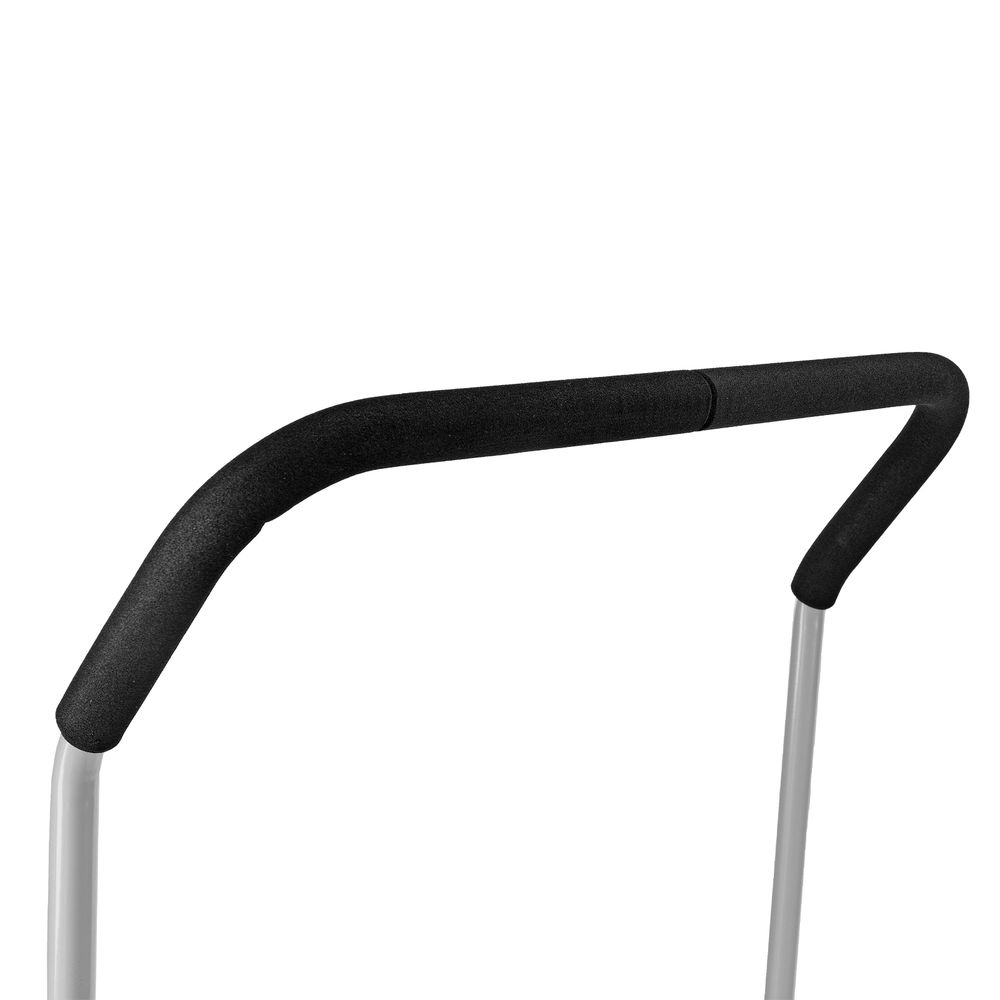 Скрепер для уборки снега, полипропилен, колеса, 750х445х1275 мм, рукоятка с ПВХ, LUXE Palisad (61800)