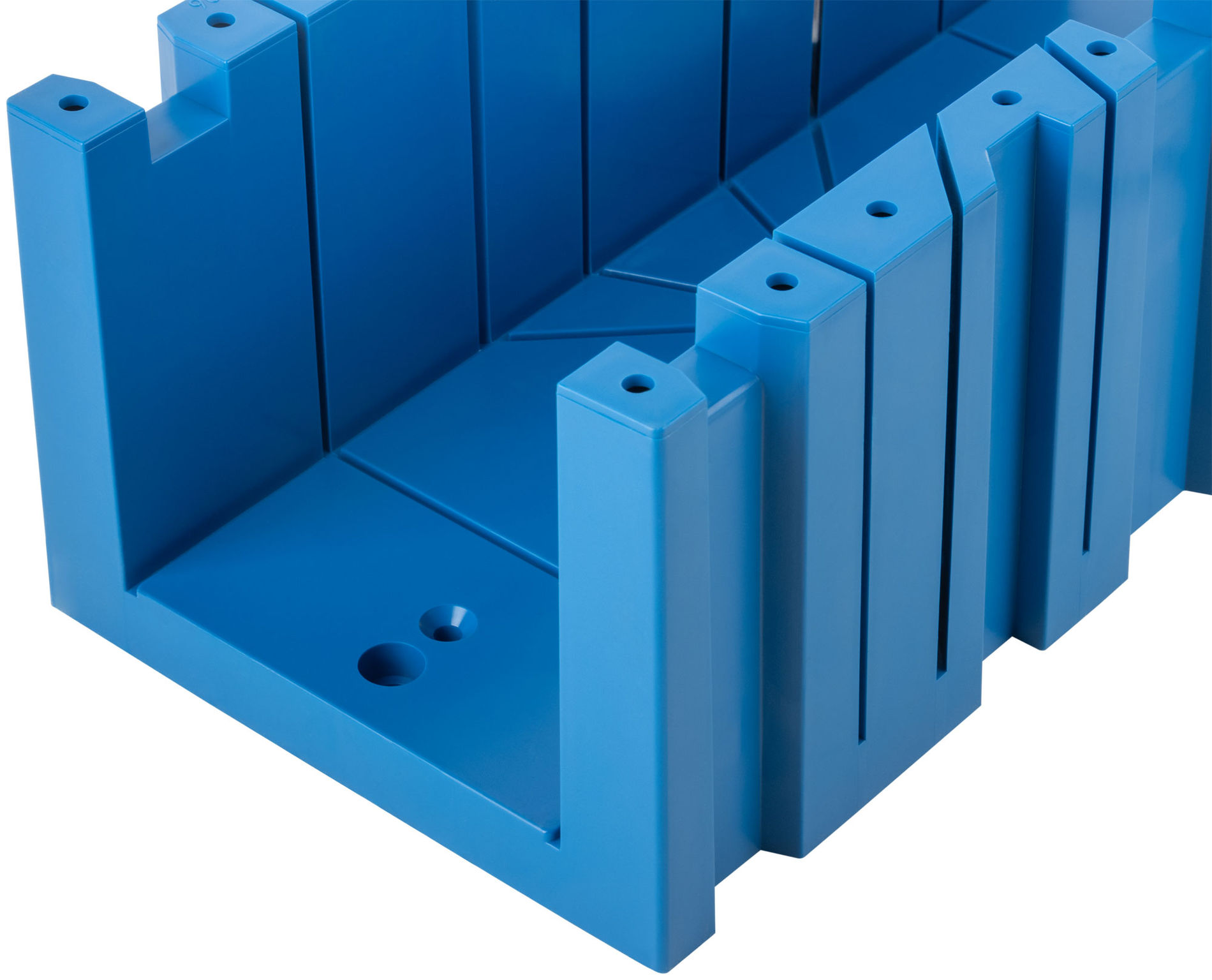 Стусло пластиковое без пилы синее 350 х 120 х 110 мм Профи (41258)