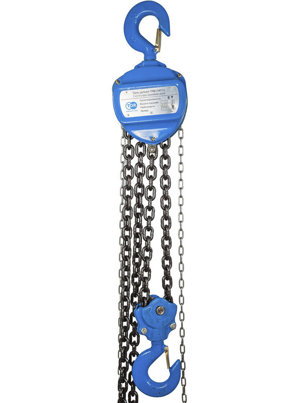 Таль ручная шестеренная TOR ТРШ C 5ТХ6M (1021830)