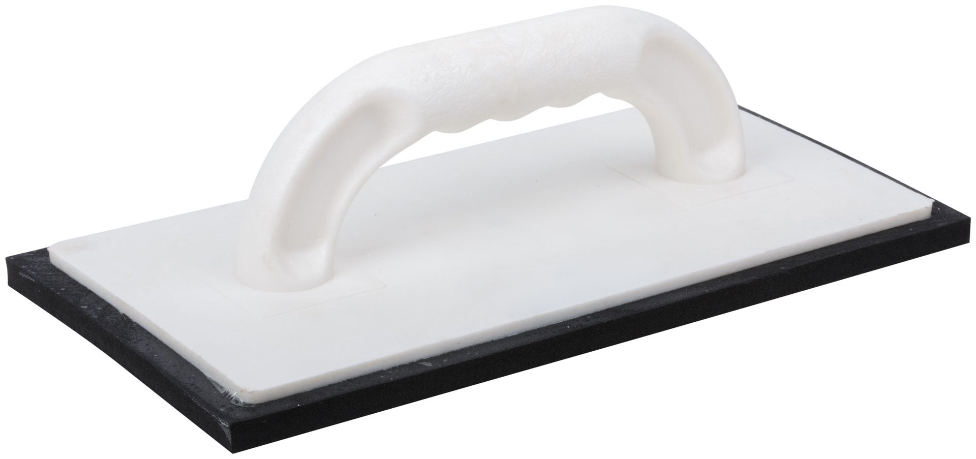 Терка финишная с резиновым покрытием, пластиковый корпус 280х140х10 мм (05300)