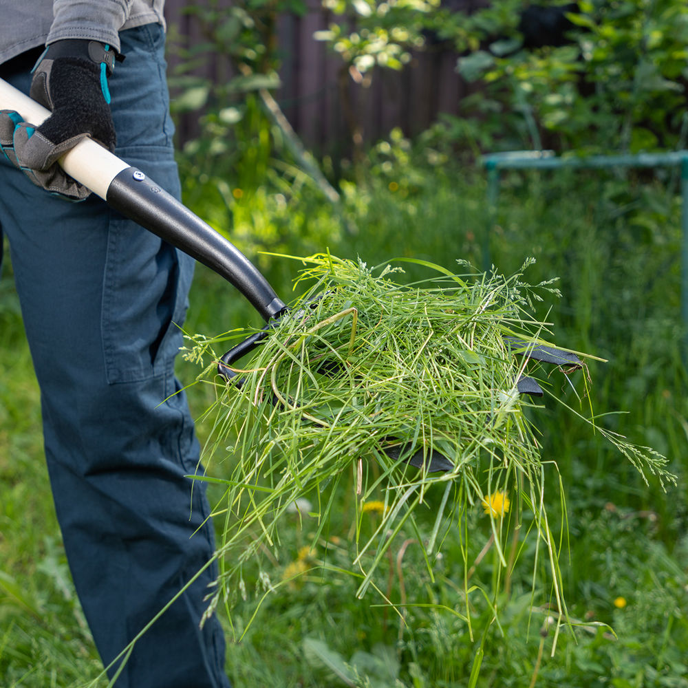 Вилы 4 - х рогие, копальные, 190х220х1320 мм, кованые, деревянный черенок, Арти, (63804)