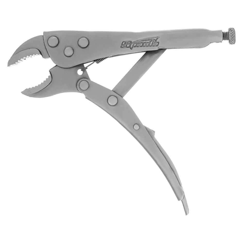 Зажим ручной, 180 мм, полукруглый захват Sparta (184205)