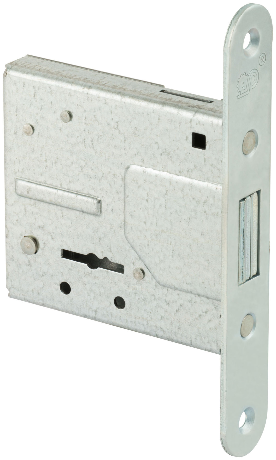 Замок врезной ЗВ8-4С, прямоугольный ригель (66972)