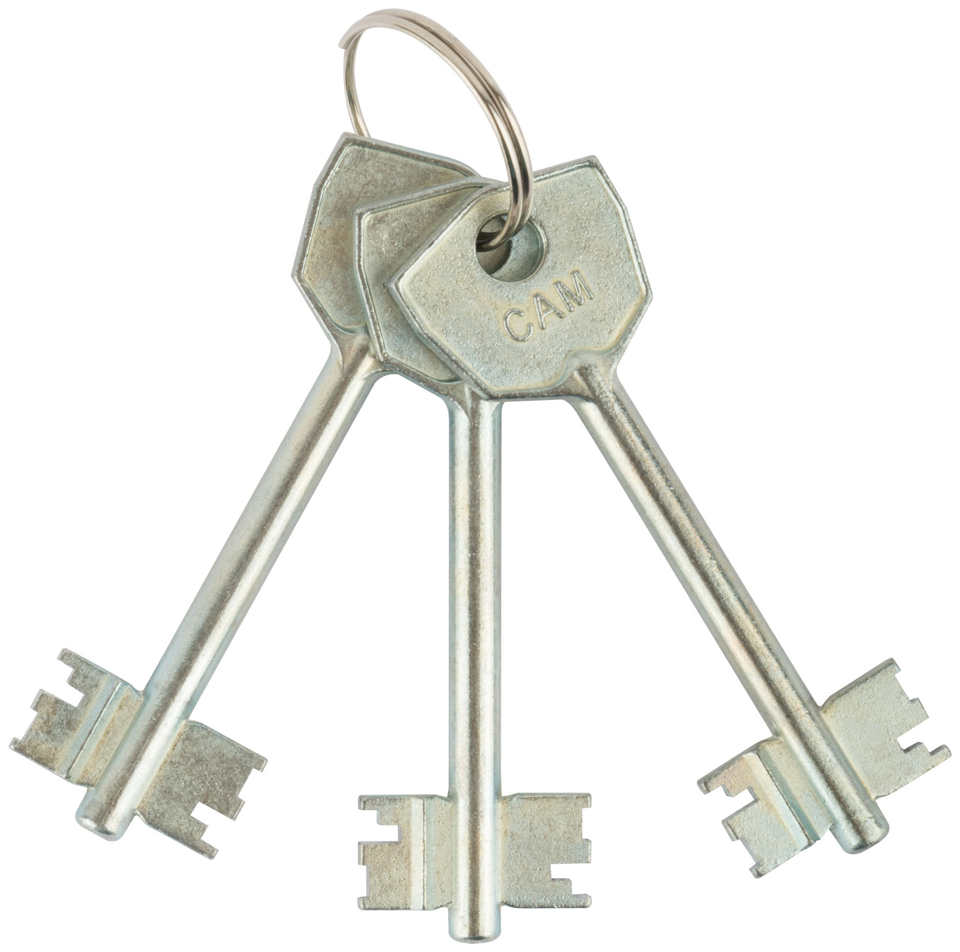 Замок врезной ЗВ8-4С, прямоугольный ригель (66972)