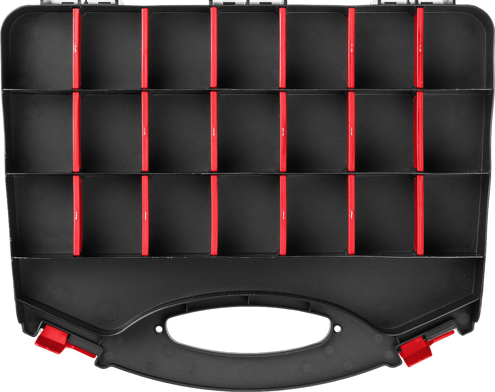 Органайзер 320 х 260 х 70 мм двухсторонний с 42 ячейками ЗУБР ДОН-42 38036-42