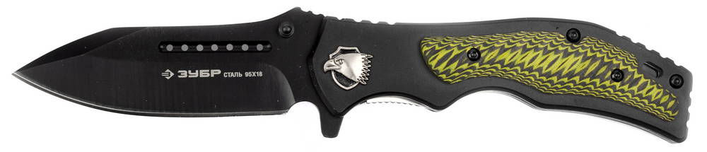 Нож 210 мм лезвие 90 мм складной ЗУБР Командор 47721