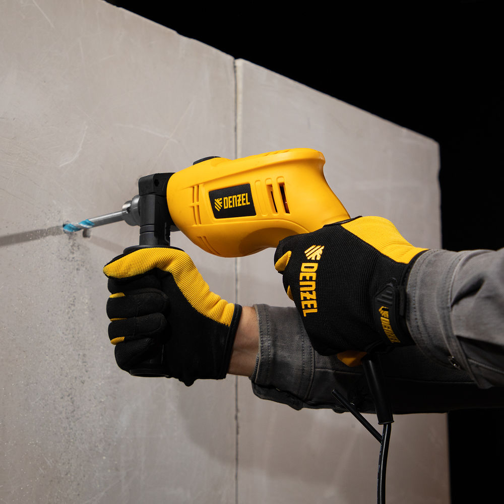 Дрель ударная ID-550, 550 Вт, 0-2900 об/мин, 46400 уд/мин Denzel (26302)
