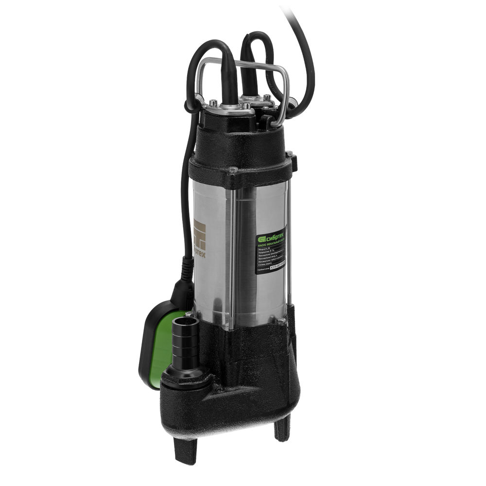 Фекальный насос СФН250, 250 Вт, напор 8 м, 10000 л/ч Сибртех (99801)