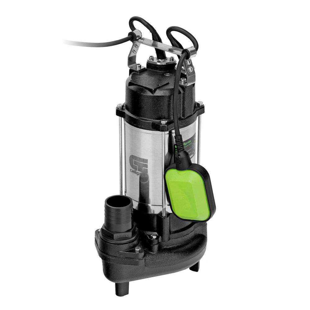 Фекальный насос СФН750, 750 Вт, напор 16 м, 22000 л/ч Сибртех (99803)