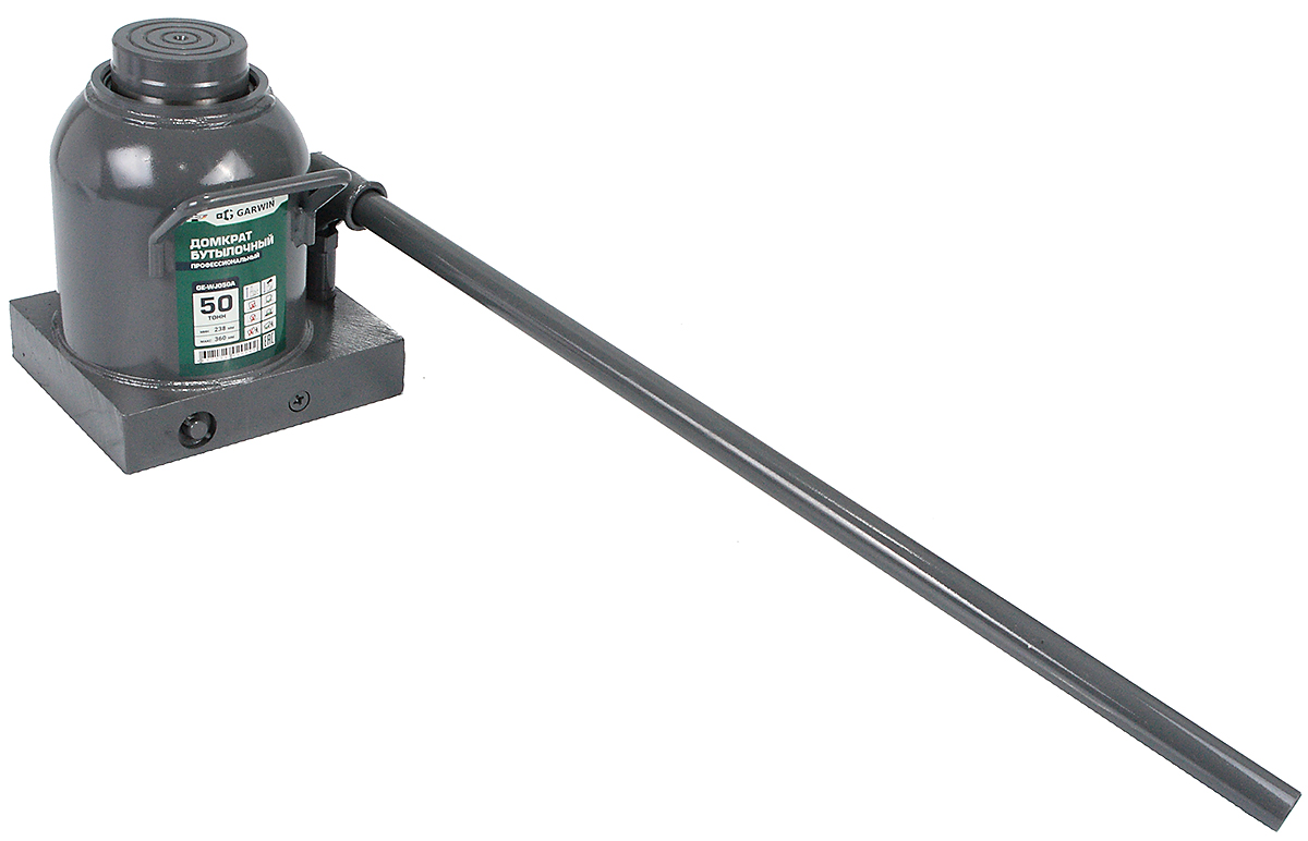 Домкрат бутылочный профессиональный 50 т, 238-360 мм GARWIN PRO GE-WJ050A