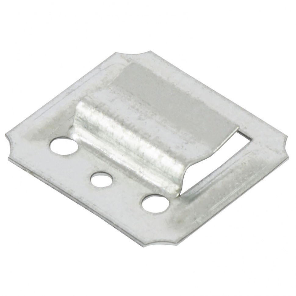 Кляймер №2, оцинкованный с гвоздями, 100 шт Сибртех (46572)