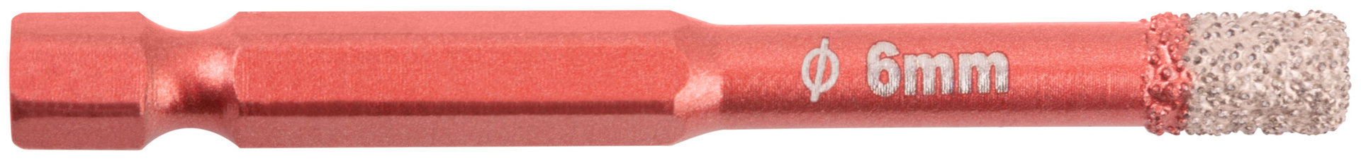 Коронка алмазная универсальная CUTOP Special, шестигранный хвостовик 1/4, 6 x 10 х 67 мм (70-849)