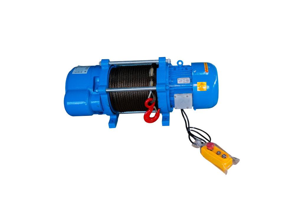Лебедка TOR ЛЭК-1000 E21 (KCD) 1000 кг 380 В с канатом 70 м (T) (1026484)