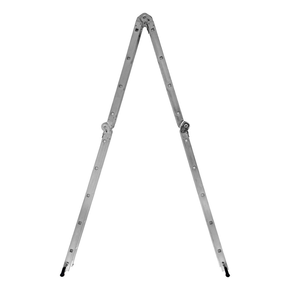 Лестница шарнирная алюминиевая, 2 х 4 + 2 х 5, Сибртех (97884)