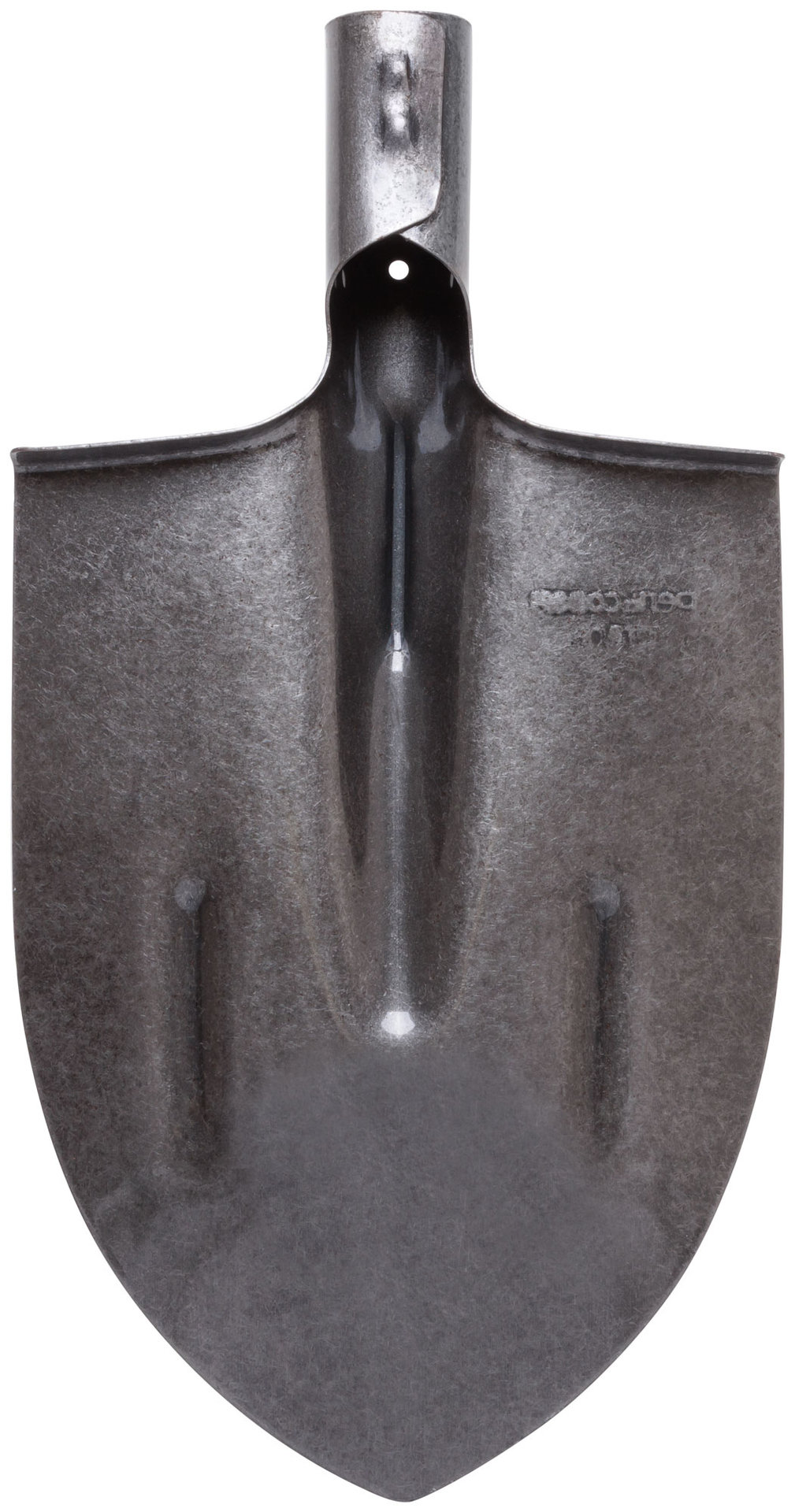 Лопата штыковая ,без черенка, рельсовая сталь 210х385 мм (77195)