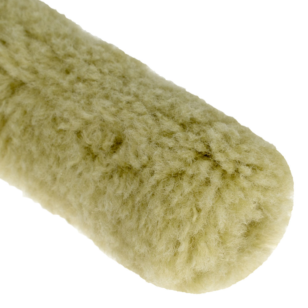 Мини-валик в сборе Фасадные работы, 110 мм, ворс 12 мм, D 16 мм, D ручки 6 мм, полиакрил, полиэстер Сибртех (80588)