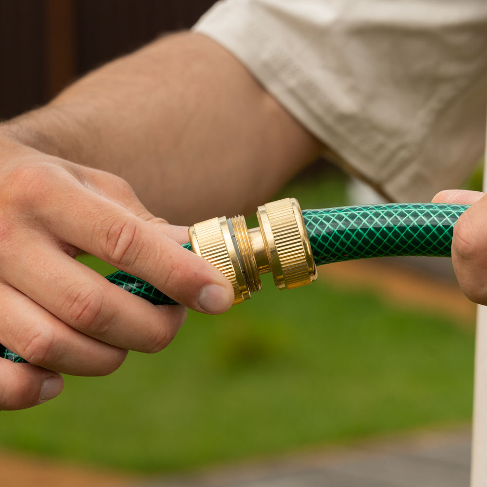 Муфта ремонтная для шланга, 3/4, латунная Palisad (66541)