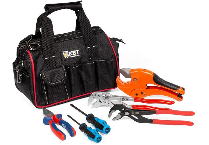 Набор инструмента Домовой-08 Сантехник (КВТ) 82074
