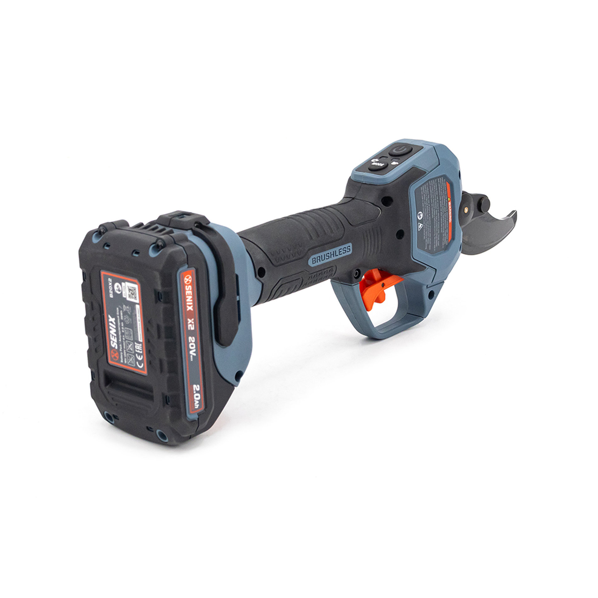 Секатор аккумуляторный, X2 20V, 38мм, 1акб и зу SENIX GPSX2-M1-EU