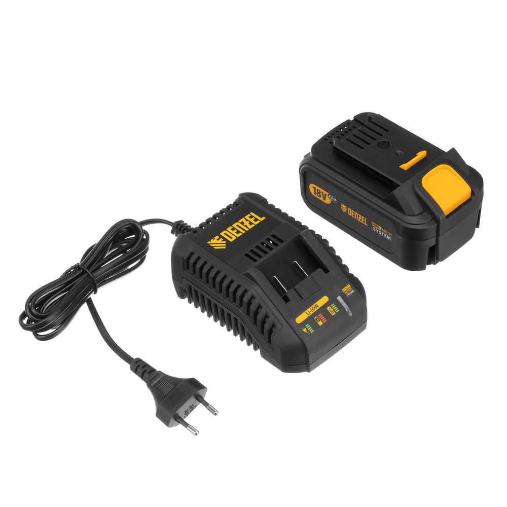 Пила циркулярная аккумуляторная бесщет. CCS-165, 18В Li-Ion Denzel (27401)