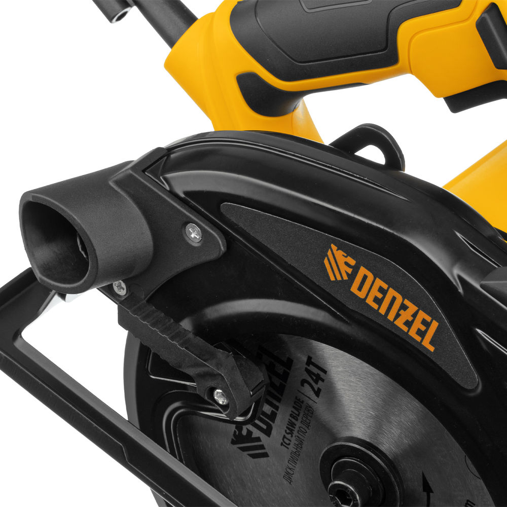 Пила циркулярная CSH-185, 1400 Вт, 185 мм Denzel (27304)