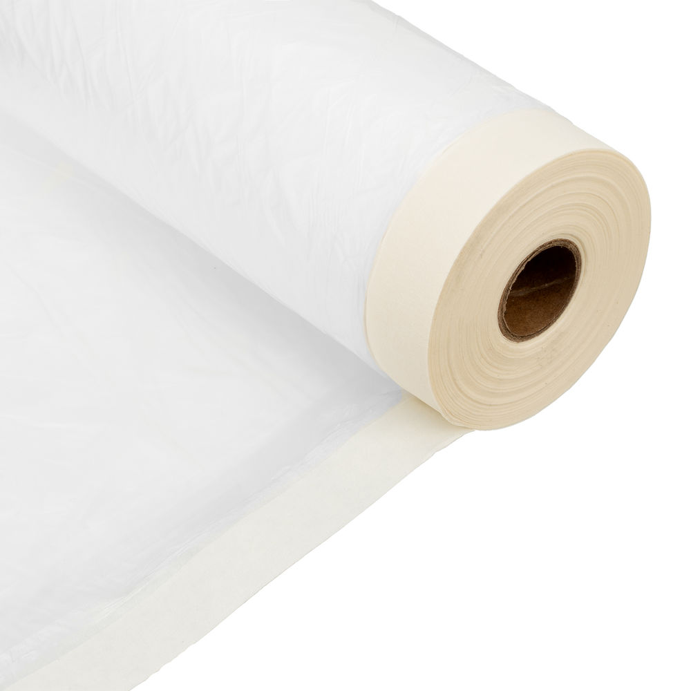 Пленка защитная с клеящей лентой, 2700 мм х 15 м Matrix (88763)