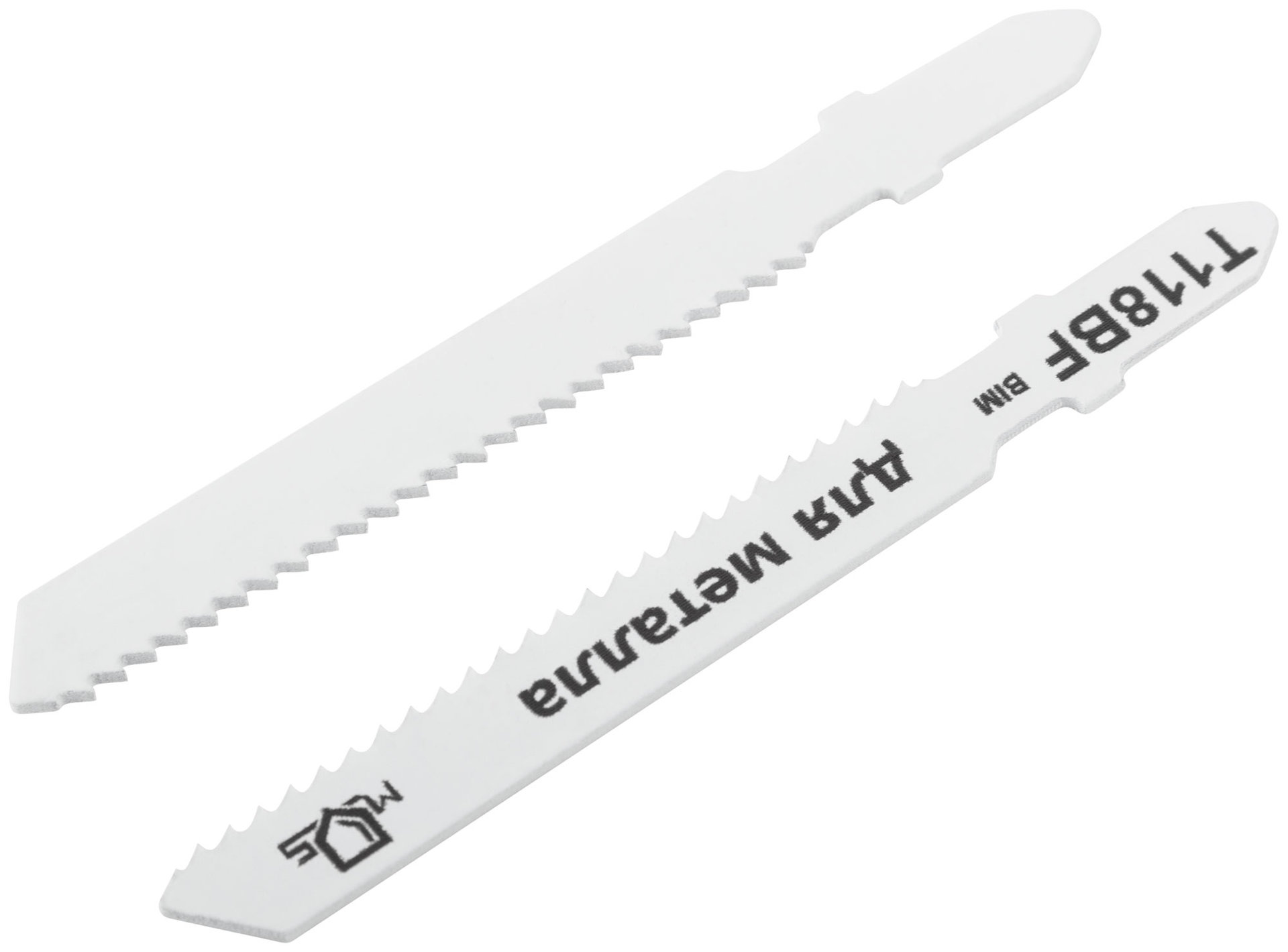 Полотна для эл. лобзика, T118BF, по металлу, Bimetal, 75 мм, 2 шт. (40822М)