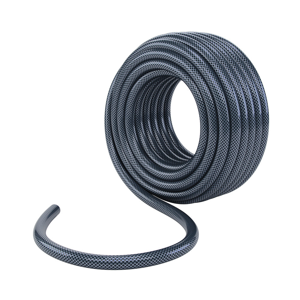 Шланг поливочный армированный ПВХ 1/2, 25 м, урожайный Сибртех (674362)