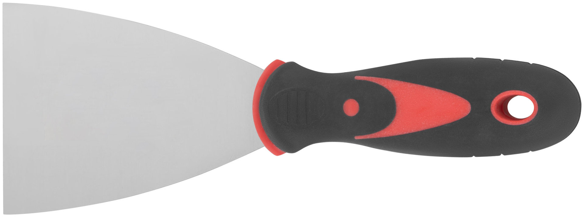 Шпатель, нерж.сталь, прорезиненная ручка 3 (75 мм) (06705)