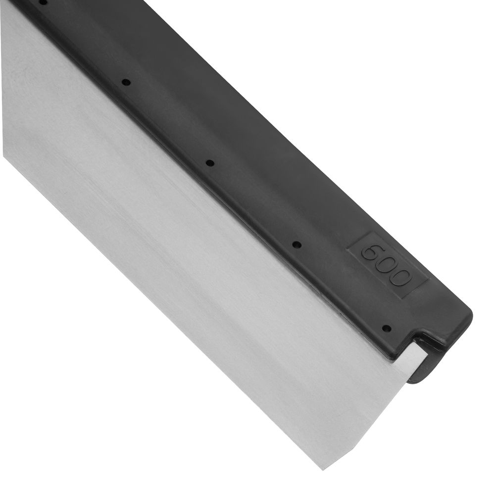 Шпатель фасадный из нержавеющей стали, 600 мм, пластмассовая ручка Sparta (85137)