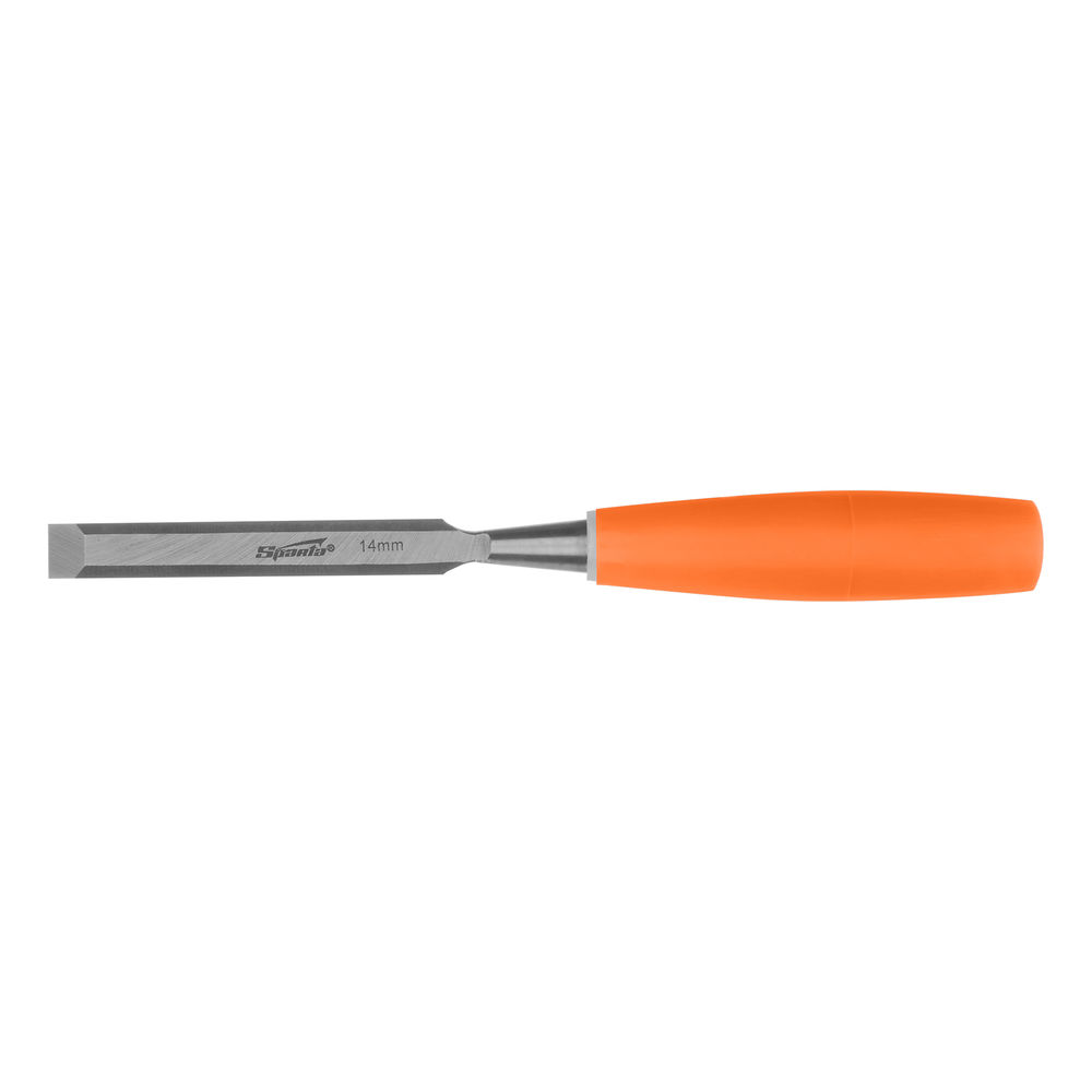 Стамеска, 14 мм, плоская, пластиковая рукоятка Sparta