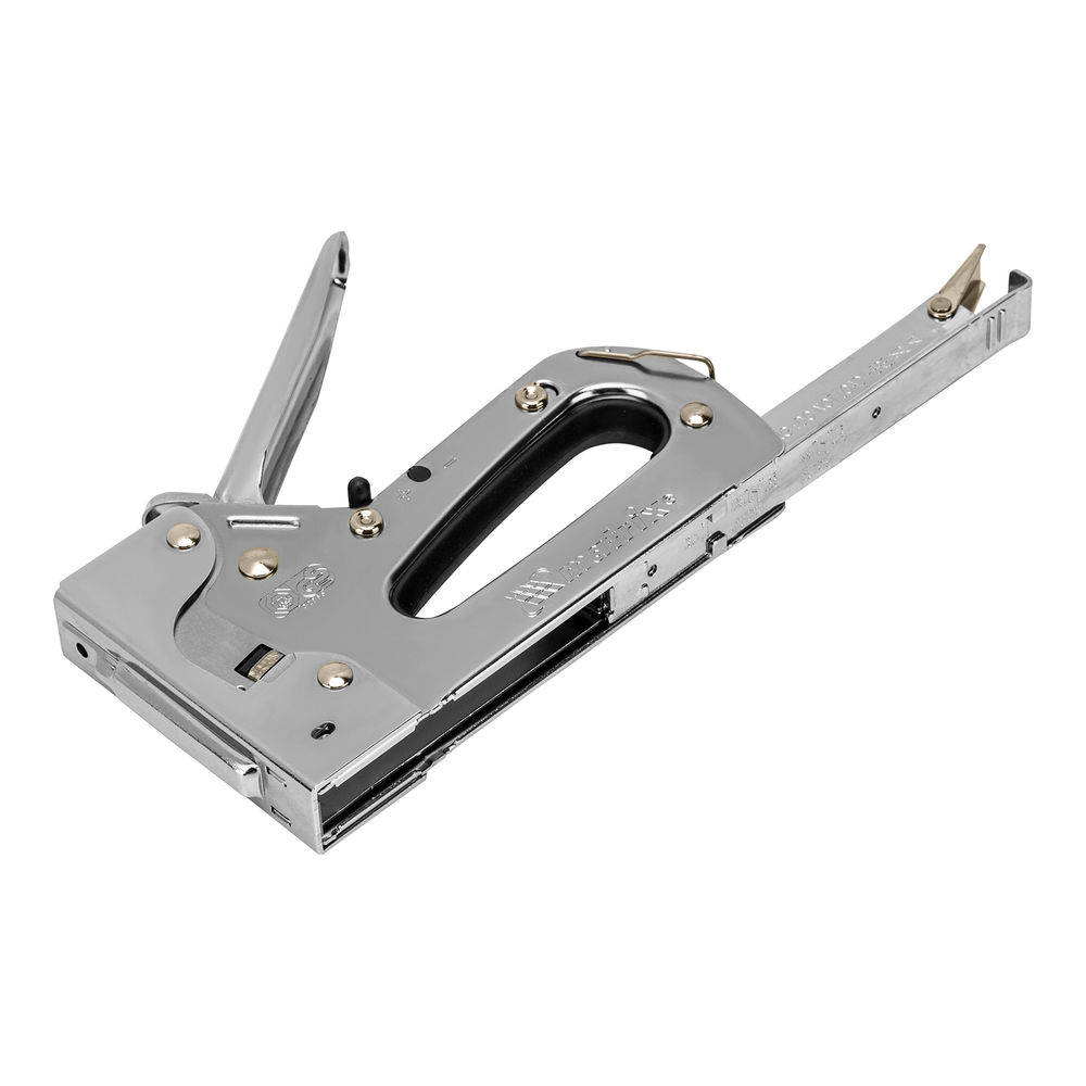 Степлер мебельный металлический регулируемый, тип скобы 53, 6-14 мм Matrix Professional (40913)