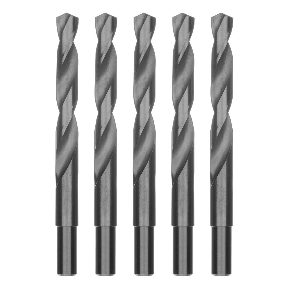 Сверло по металлу, 15 мм, полированное, HSS, 5 шт, цилиндрический хвостовик Matrix