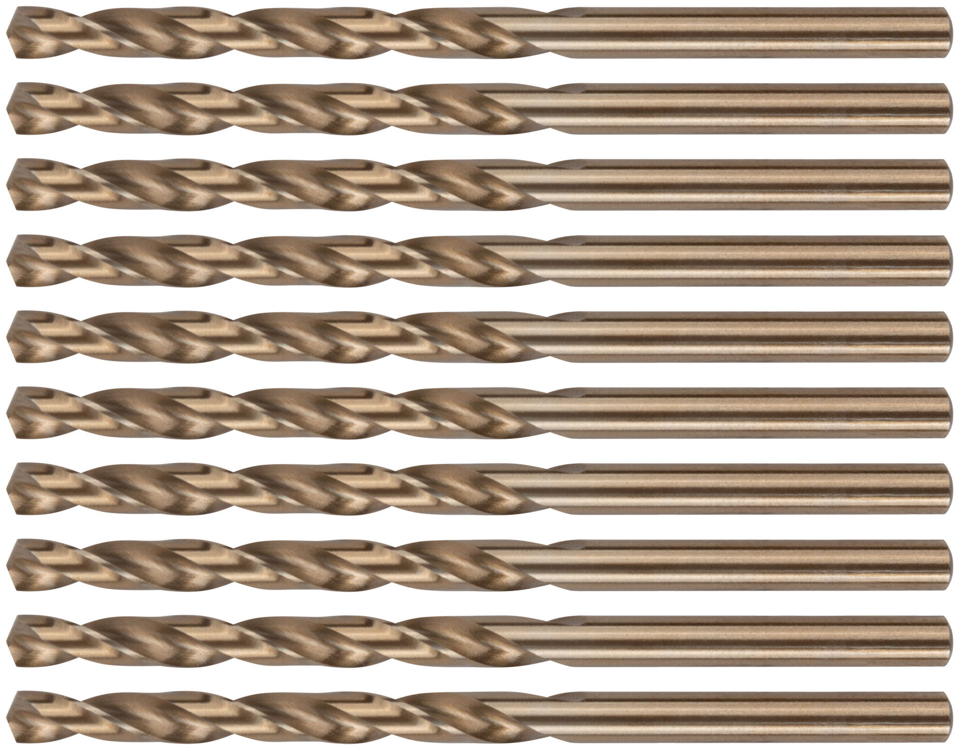 Сверло по металлу Cutop Profi с кобальтом 5%, 4,8 x 86 мм (10 шт) (48-48-10)