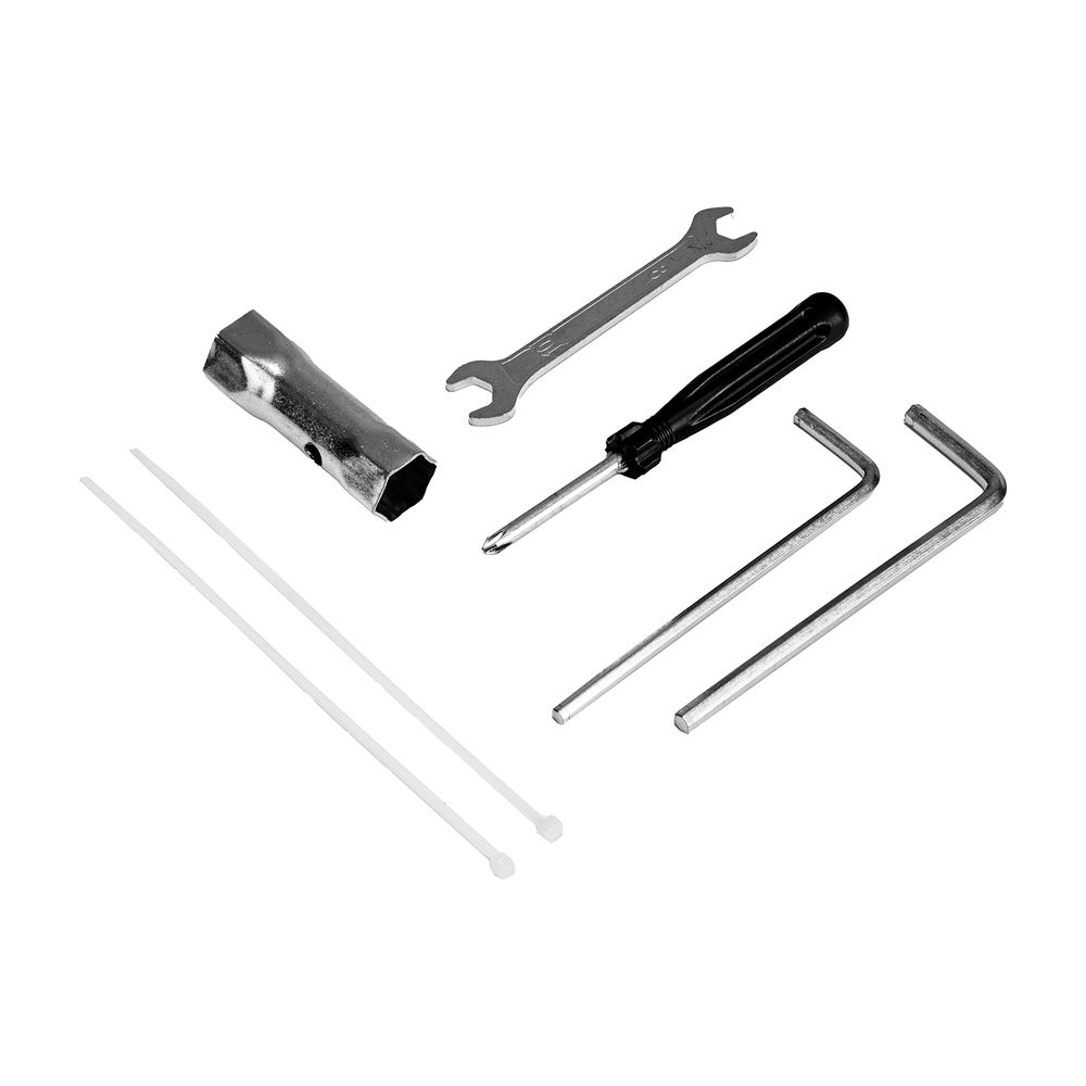 Триммер бензиновый DTL-43, 43 см3, неразъемная штанга, состоит из 2 частей Denzel (96263)