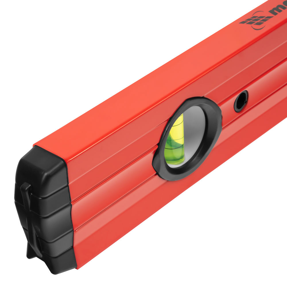 Уровень алюминиевый, 2000 мм, фрезерованный, 3 глазка, две эргономичные ручки Matrix (33234)