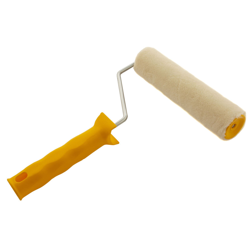 Валик Лаки, 180 мм, ворс 5 мм, D - 36 мм, D ручки - 6 мм, велюр Сибртех (80242)