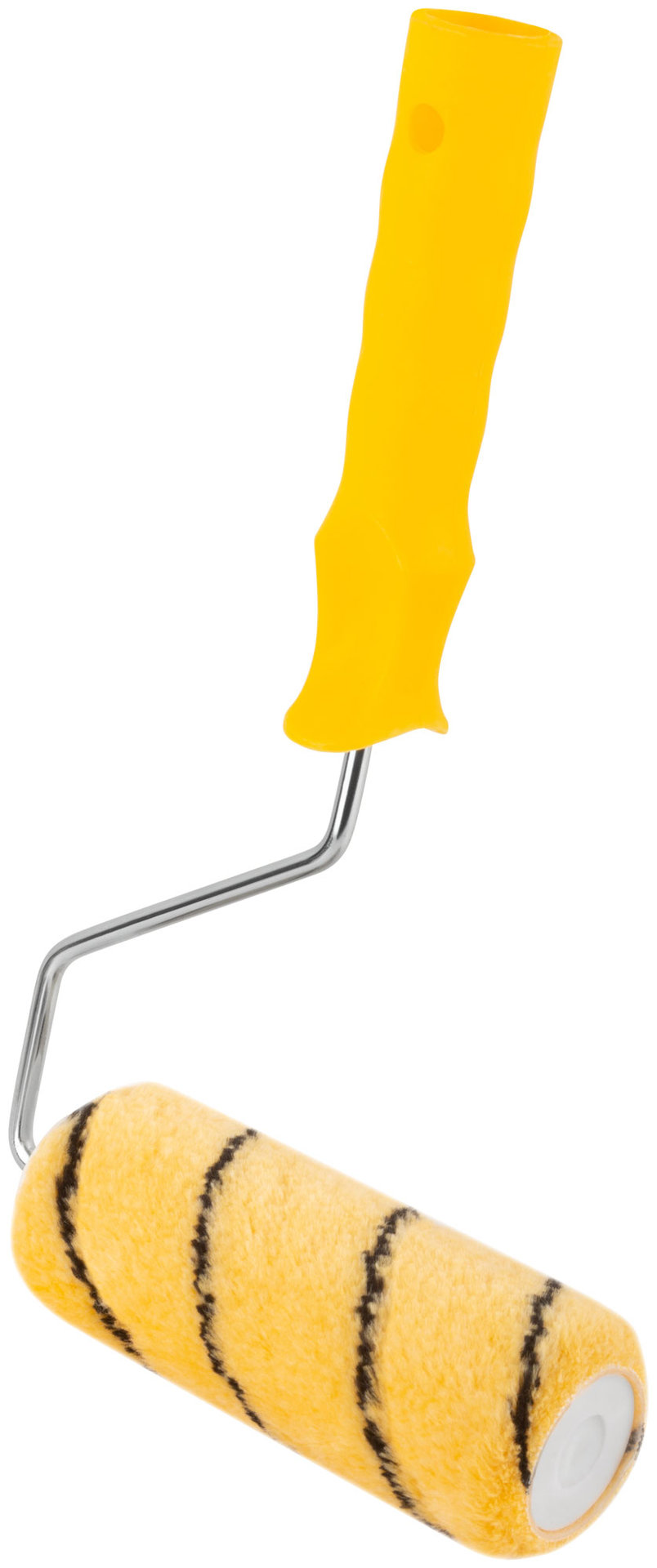 Валик полиакриловый, бежевый с черной полоской, диам. 40/61 мм; ворс 10,4 мм, 150 мм (01852)